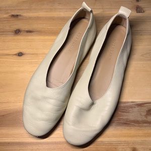 Used Everlane Women’s Size 7.5 Italian Leather Day Glove in Cream